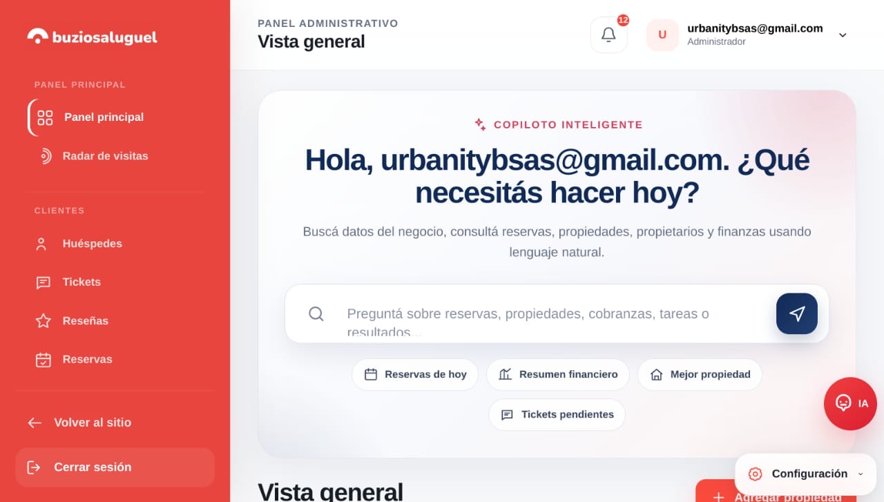 Proyecto Búzios Aluguel